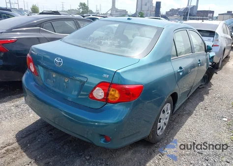 2010 Toyota Corolla Le z USA, uszkodzony, nr VIN 2T1BU4EEXAC382084